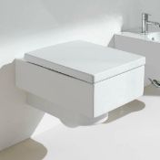 Brand New (PC132) Keramag Preciosa - Wash-down Wall Hung Toilet, wall hung Fits effortlessly into ev