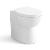 NEW Quartz Back to Wall Toilet.Stylish design Made from White Vitreous China Finished in a high...