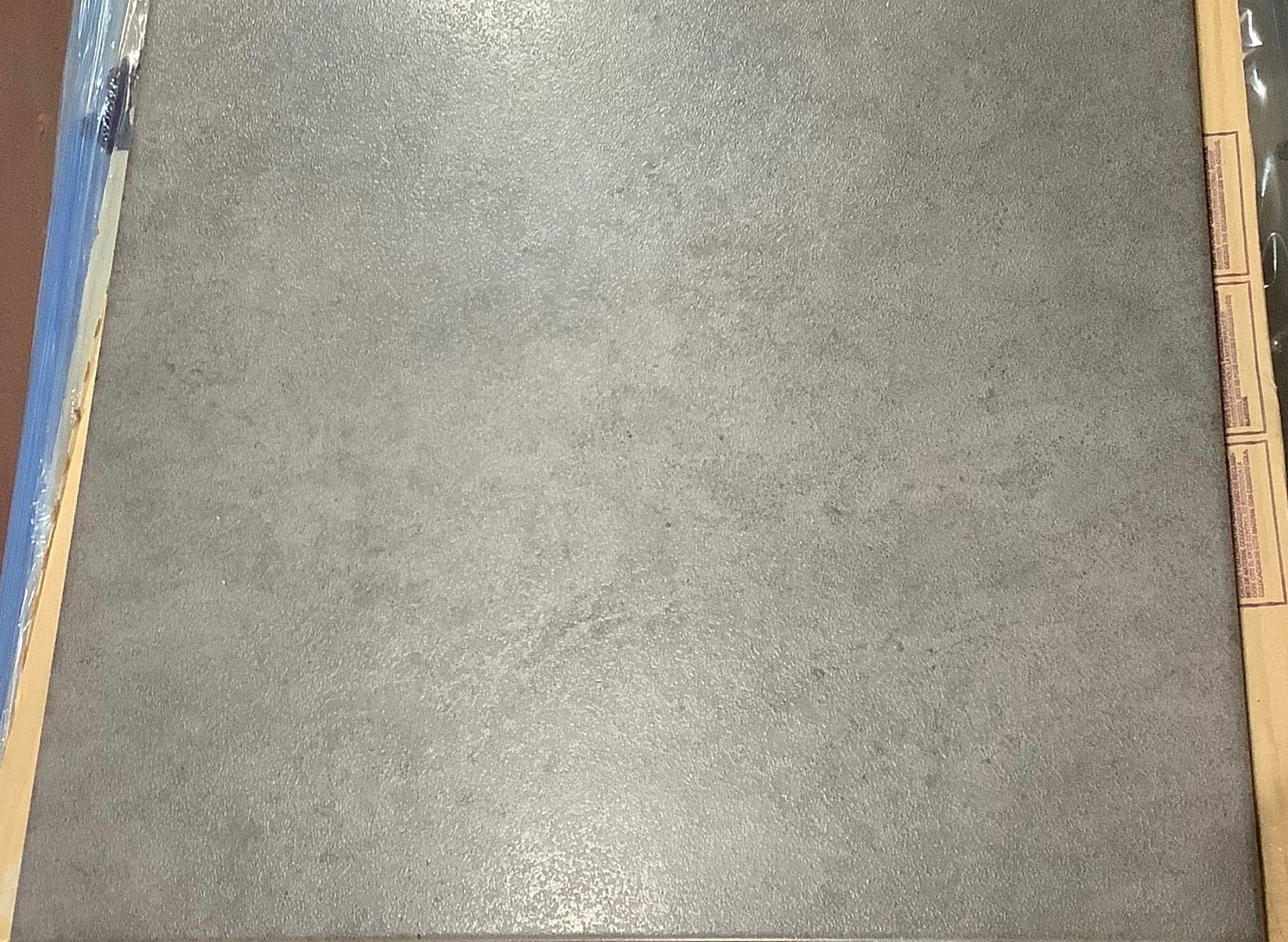 NEW 7.1m2 Porland Marengo Grey Wall and Floor Tiles. 450x450mm Per Tile, 8.8mm Thick. Industria... - Image 2 of 3