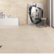 NEW 8.64m2 Veinstone Beige Polished Wall and Floor Tiles. 300x600mm, 1.08m2 per pack. If your l...