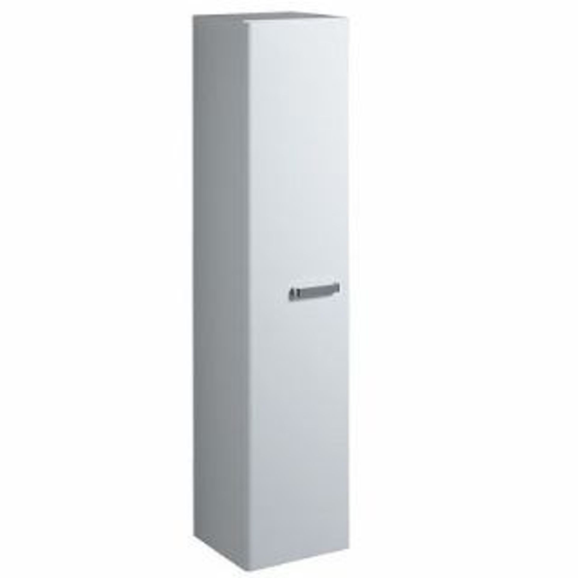 Brand New (QL62) Twyford 1730mm White Tall Furniture Unit. RRP £863.99.White gloss finish Wall mount