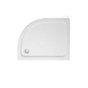 Brand New (QP48) 1200x900mm Offset Quadrant Ultra Slim Shower Tray - Right.RRP £310.99.UK manufactur