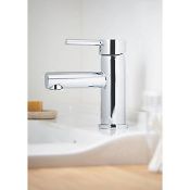 NEW (Z158) Lazu 1 lever Chrome-plated Contemporary Basin Mono mixer Tap. This contemporary styl...
