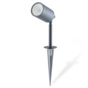 NEW (Z163) Blooma Candiac Silver effect LED Spike light (D)60mm, Pack of 4. This light is ideal...