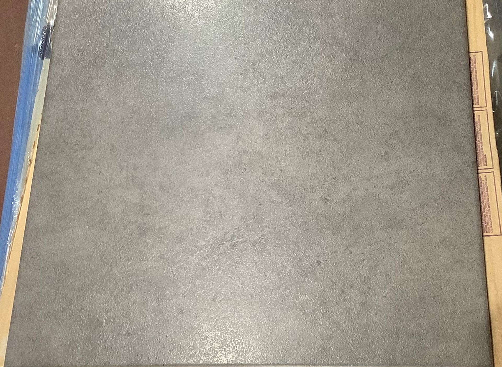 NEW 7.1m2 Porland Marengo Grey Wall and Floor Tiles. 450x450mm Per Tile, 8.8mm Thick. Industr... - Image 2 of 3