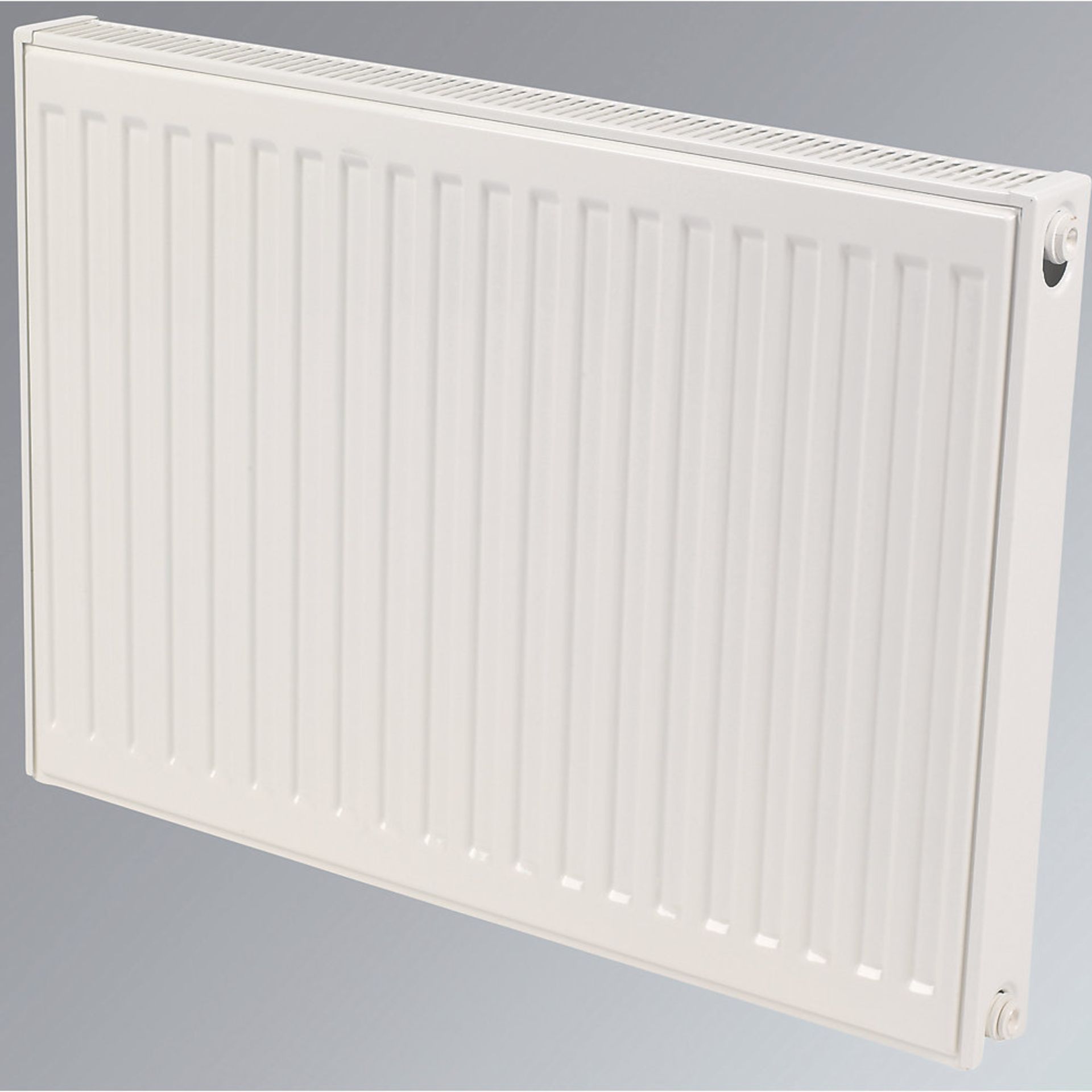 (H11) PREMIUM TYPE 21 DOUBLE-PANEL PLUS SINGLE CONVECTOR RADIATOR 600 X 500MM WHITE. Horizontal... - Image 2 of 3