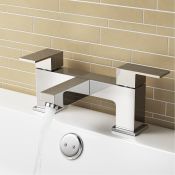 NEW (AL156) Chrome Bath Filler Mixer Tap Monobloc Bathroom Lever Faucet. Chrome plated solid br...