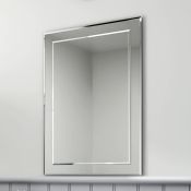 NEW & BOXED 500x700mm Bevel Mirror . Comes fully assembled for added convenience Versatile with...