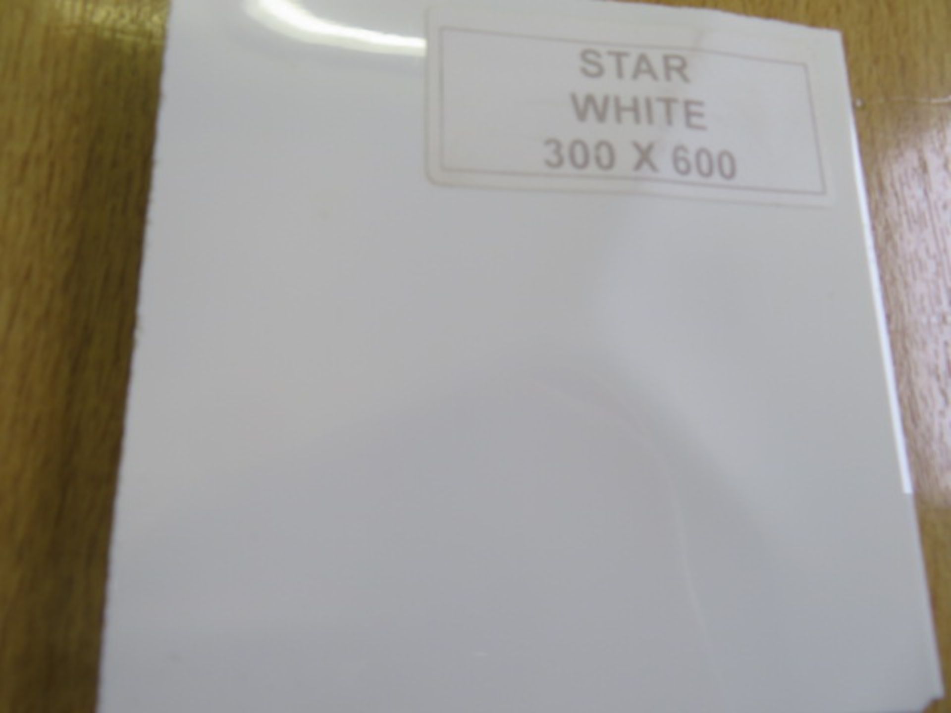 NEW 7.2 Square Meters of 3D White Star Effect Wall and Floor Tiles. 300x600mm per tile. 8mm T... - Image 5 of 5