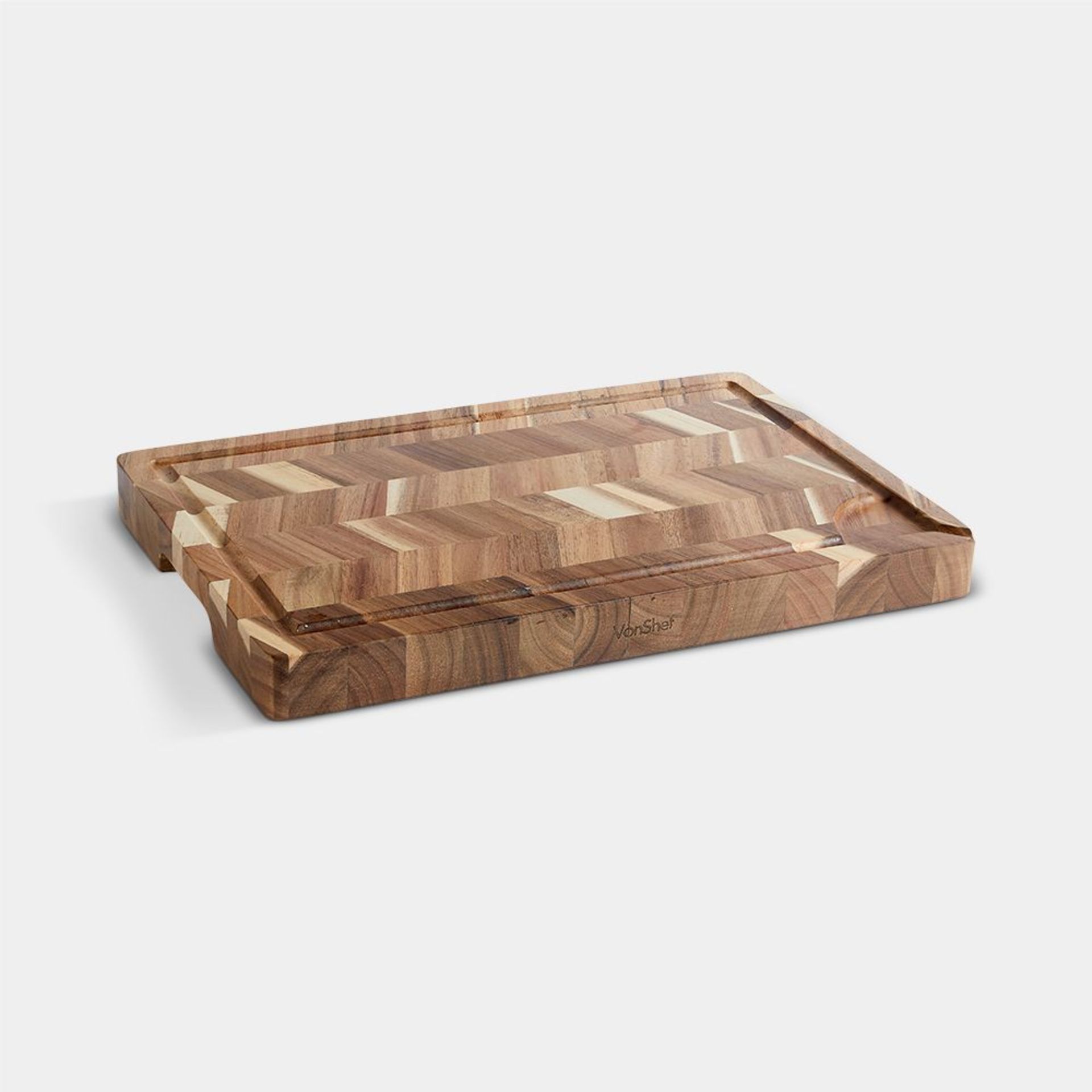 (MY38) Acacia Chopping Board Constructed from 100% sustainable acacia wood with a distinctive ... - Image 2 of 2