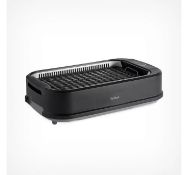(MY86) 1200W Smokeless Grill From marbled steaks to chargrilled vegetables, this clever grill ...