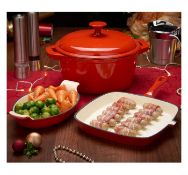 (MY29) Cast Iron 3 piece Set Excellent heat retention and distribution properties. Perfect for...