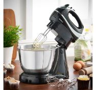 (MY10) Black Hand & Stand Mixer 2 in 1 stand mixer and hand mixer - compact, versatile and fun...
