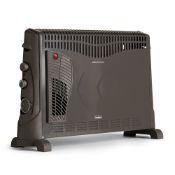 (OM20) 2000W HEATER WITH TIMER. 3 HEAT SETTINGS – 750W, 1250W & 2000W – plus adjustable th...