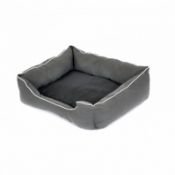 (PP37) Deluxe Plush Soft Moisture Proof Medium Sized Dog Bed - 50x60cm Allow your dog to r...