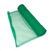 (PP55) Safe Net Green Shade Debris Scaffold Netting 2mtr x 50mtr Though Debris Netting pro...