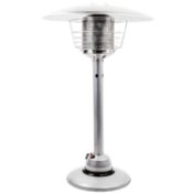 (EE526) Table Top 4KW Outdoor Gas Patio Heater c/w Hose & Regulator Total Height: 880mm Power...