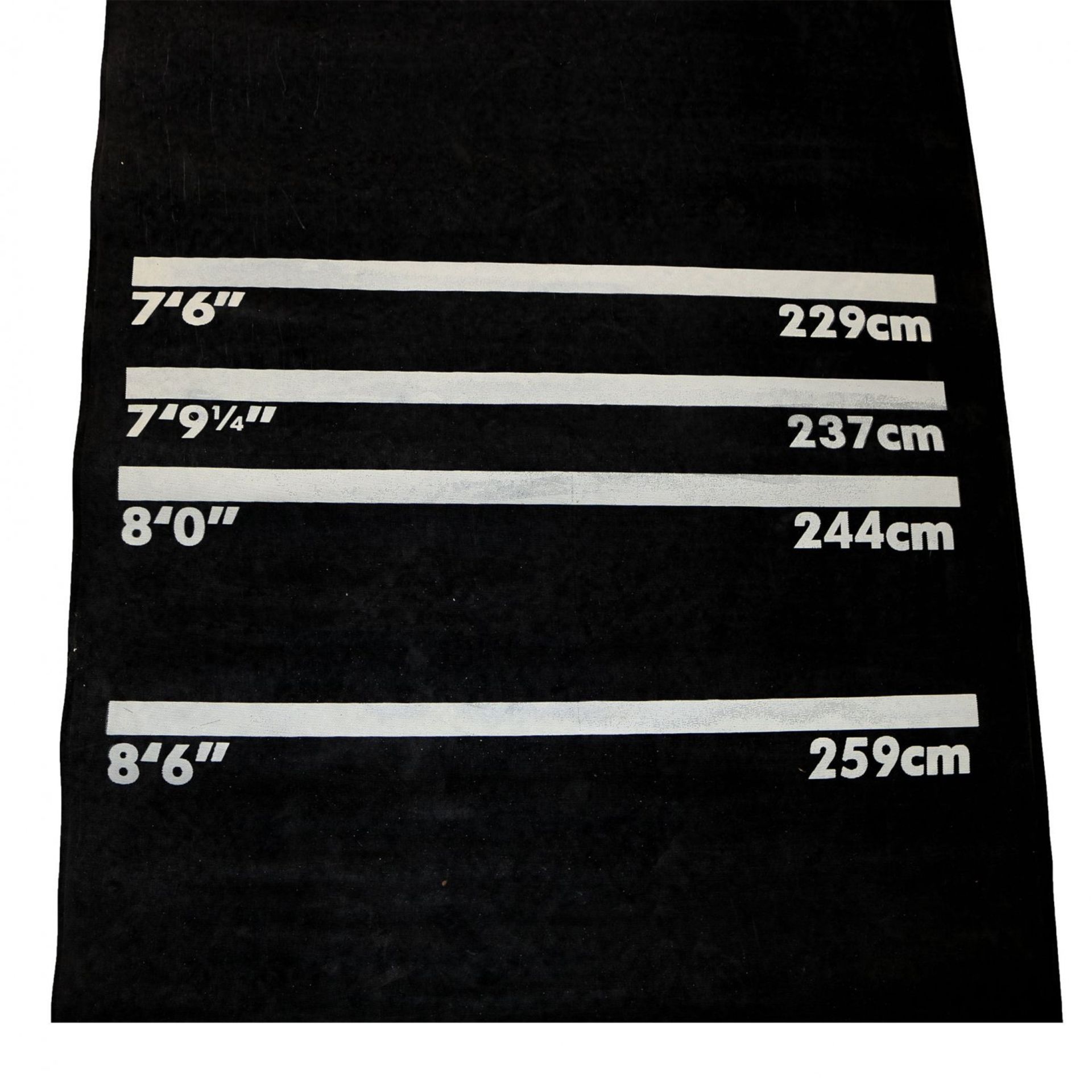 (EE487) Professional Rubber Darts Mat Our Darts Rubber Mat comes with 4 standard measur... - Image 2 of 2