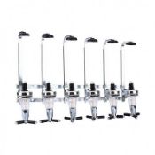 (PP97) 6 Bottle Wall Mounted Spirit Drink Dispenser Bar Shot Measurer Our stylish six bottle...