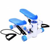 (RU351) Fitness Stepper With Ropes Exercise Arms Legs Workout Toner The Aerobic Fitness Step...