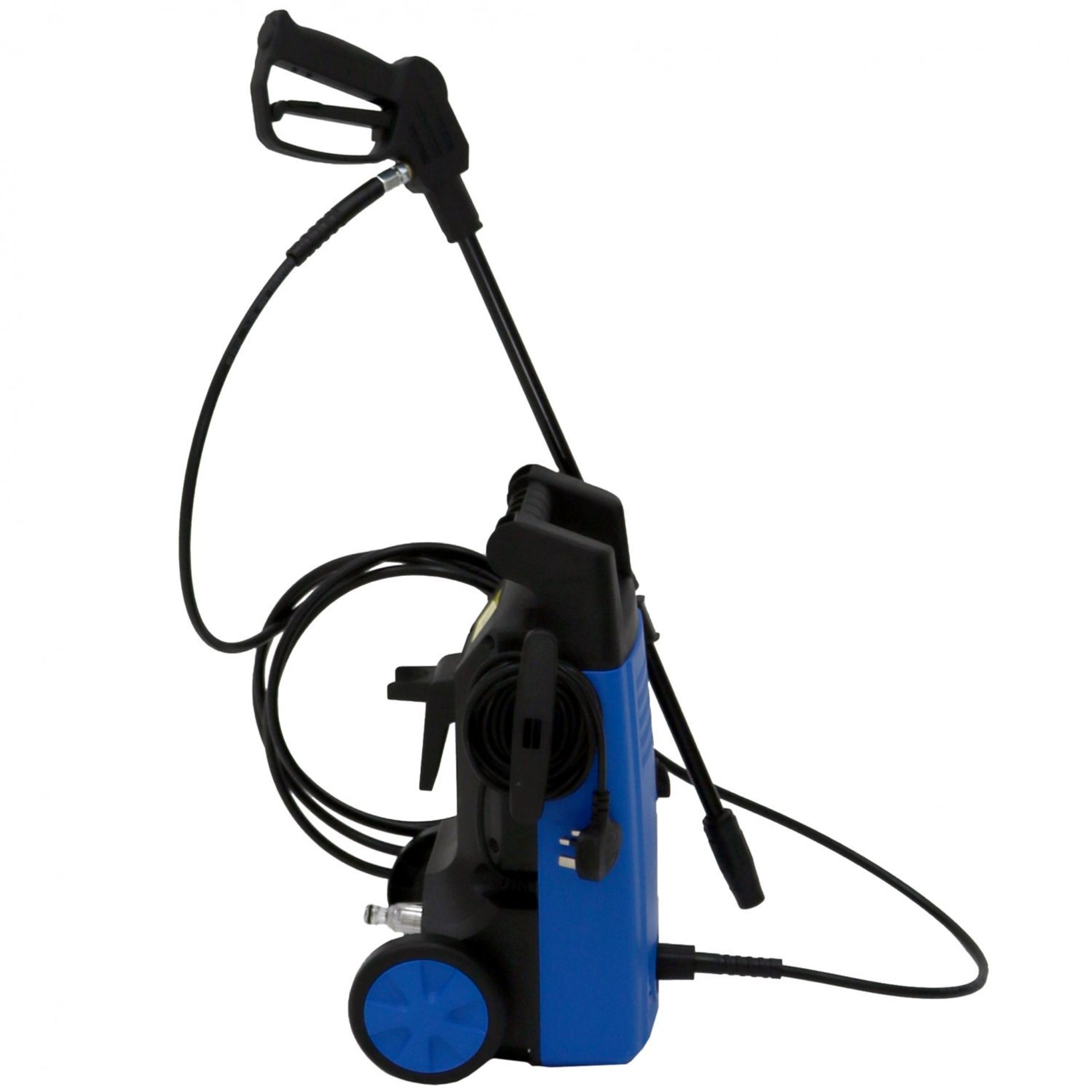 (PP14) 1400W 105 BAR High Pressure Jet Washer Cleaner and Accessories The pressure washer is... - Image 2 of 2