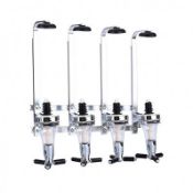 (PP507) 4 Bottle Wall Mounted Spirit Drink Dispenser Bar Shot Measurer Our stylish four bott...