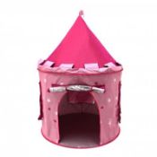 (PP109) Childrens Kids Pink Castle Pop Up Play Tent Fairy Princess The pink pop up castle ...