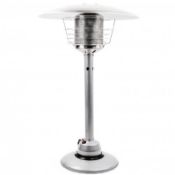 (PP552) Table Top 4KW Outdoor Gas Patio Heater c/w Hose & Regulator One of the most powerful...