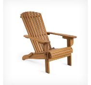 (PP575) Folding Adirondack Chair