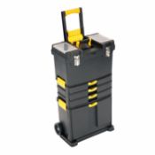 (EE500) Rolling Tool Box Chest Trolley Mobile Garage Storage Cart Dimensions: 82 x 26 x 46cm -...