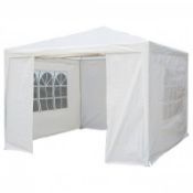 (PP41) 3m x 3m White Waterproof Garden Gazebo Marquee Awning Tent The 3m gazebo is ideal for...