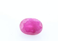 Loose Oval Burmese Ruby 1.62 Carats