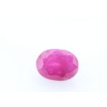 Loose Oval Burmese Ruby 1.62 Carats