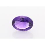 Loose Oval Amethyst 8.18 Carats