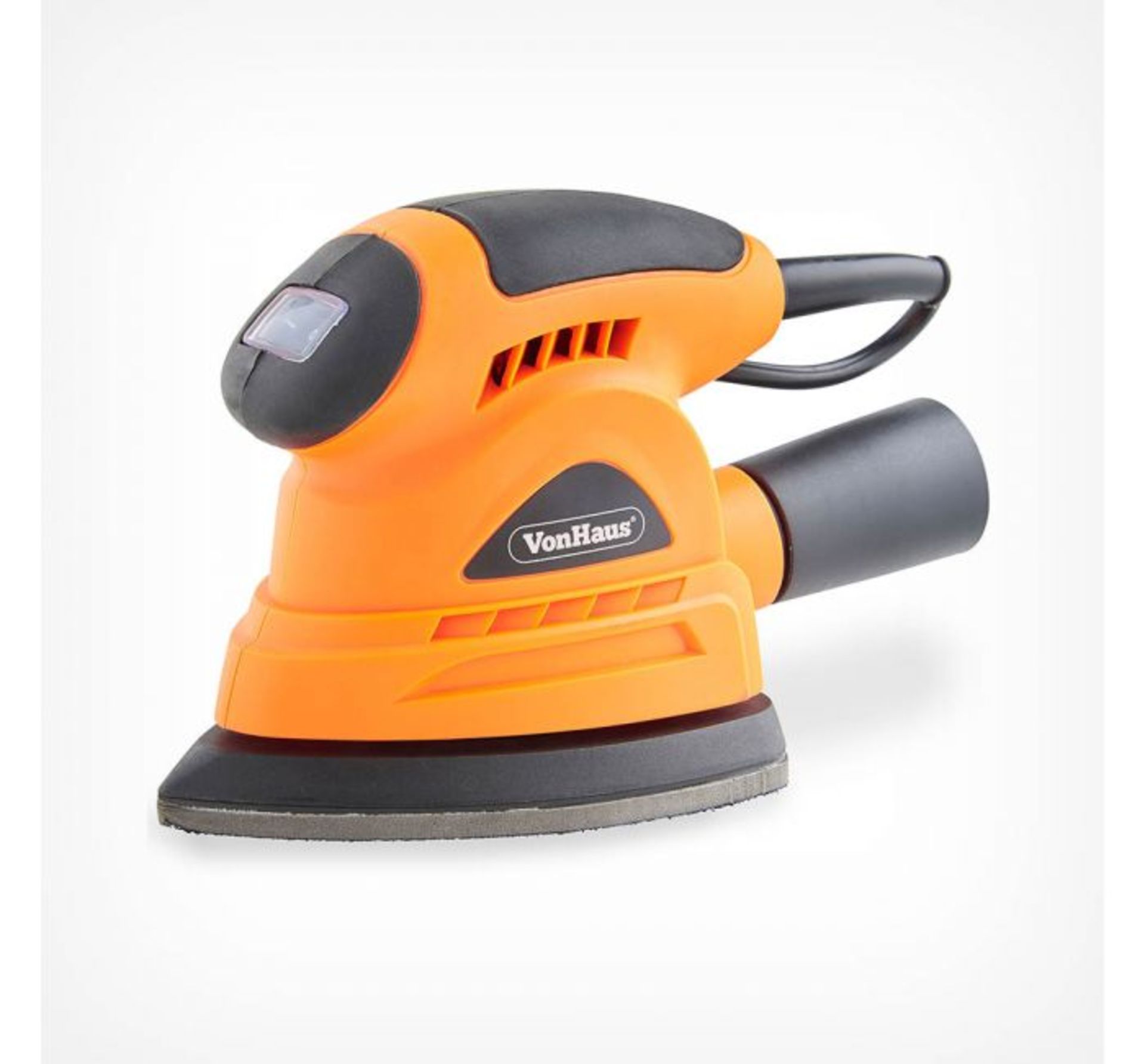 (DD15) 130W Detail Sander Ergonomic design with soft grip handle makes light and comfortable w...