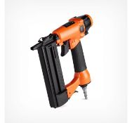 (DD97) 2 in 1 Air Stapler & Nailer Large capacity magazine holds up to 100 nails (Ga18/15mm-50...