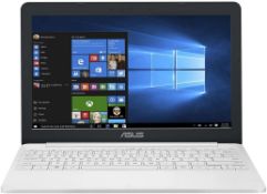 (M4) ASUS VivoBook E203NA-FD020TS 11.6-Inch Notebook - (Pearl White) (Intel Celeron-N3350, 2 GB...