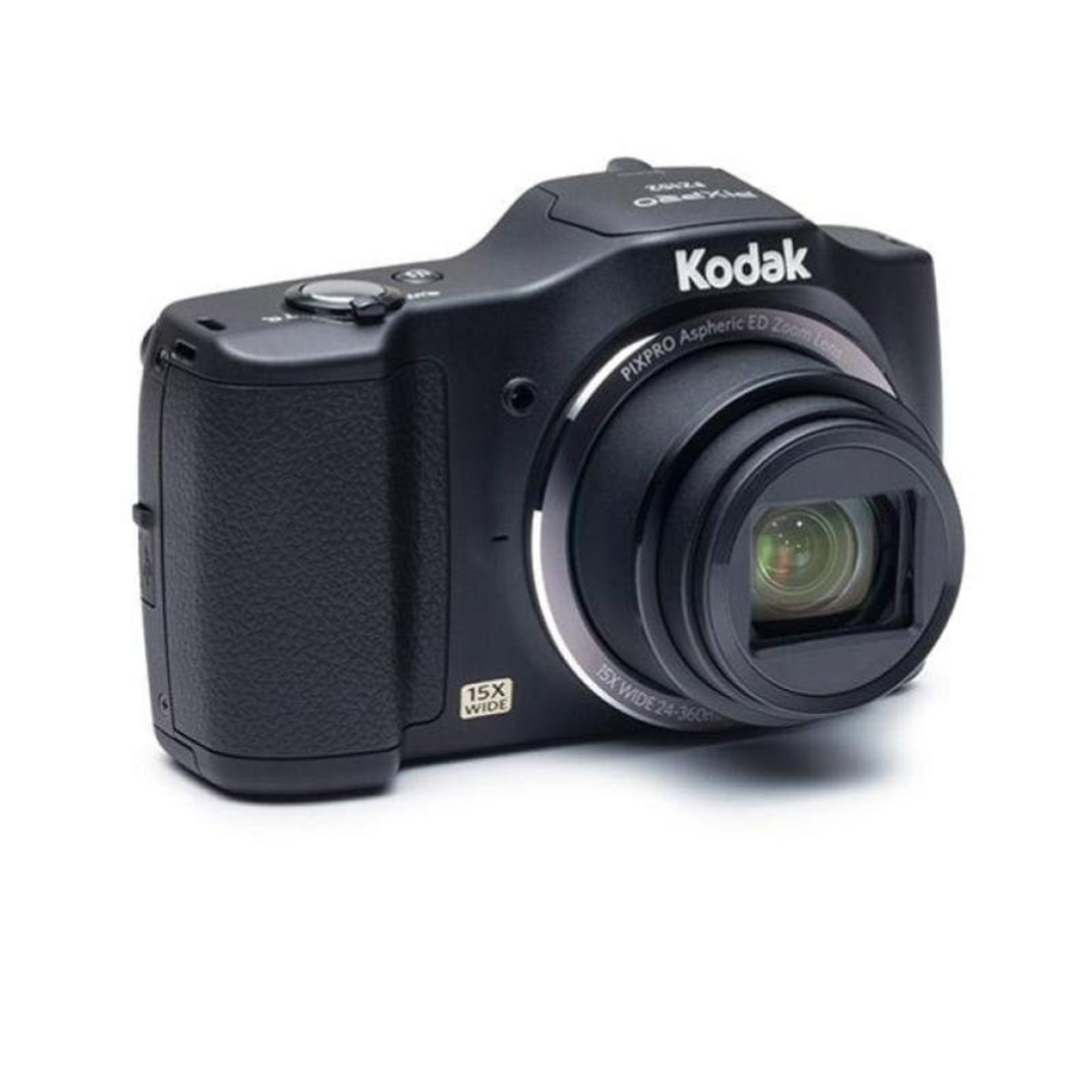 (43) 1 x Grade B - Kodak PIXPRO FZ152 Camera 16MP 15xZoom 3.0LCD 24mm Wide Lens OIS HD Black.