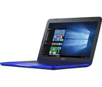 (T6) 1 x GRADE B - Dell P24T001 11.6 Inch Laptop Windows 10 32GB SSD 2GB RAM Blue. Dell Inspiro...