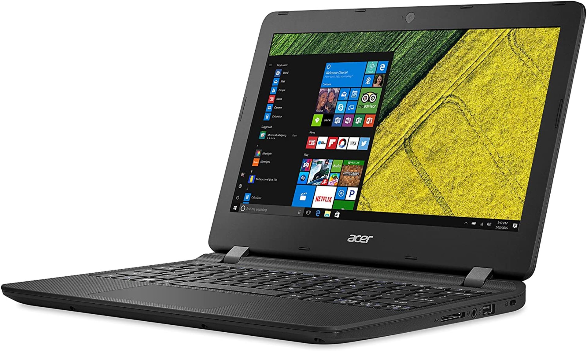 (99) 1 x Grade B - Acer Aspire ES1-132 11.6-Inch Notebook - (Black) (Intel Celeron N3350 - Image 2 of 4