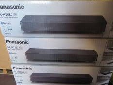 (29) 1 x Grade B - Panasonic SC-HTE80. Home Theater Audio System. Black with Bluetooth, HDMI,