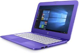 (T211) 1 x GRADE B - HP Stream 11-y002na 11.6-inch Laptop (Violet Purple) - (Intel Celeron N306...
