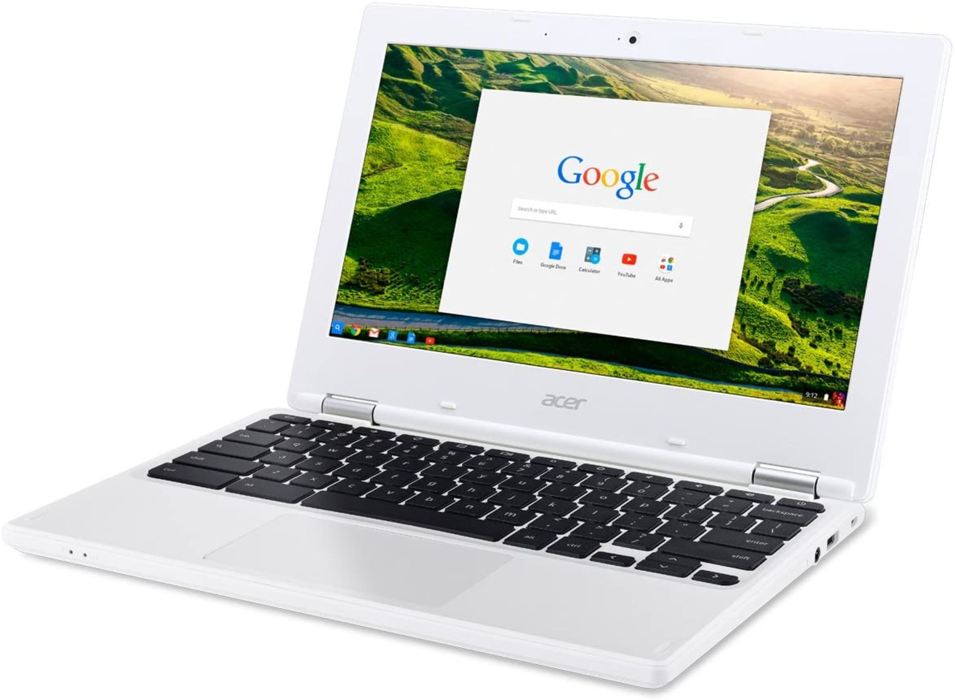(M5) Acer Chromebook 11.6 inches Laptop CB3-131 Intel Celeron N2840 2 GB 16GB EMMC Chrome White... - Image 3 of 4