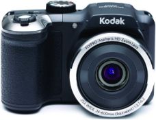 (44) 1 x Grade B - Kodak AZ252 Astro Zoom Bridge Camera - Black (16 MP, 25x Optical Zoom) 3-