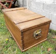 Antique Vintage wooden carpenters toolbox