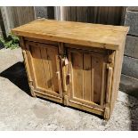 Rustiic Vintage Farmhouse cabinet sideboard dresser base.