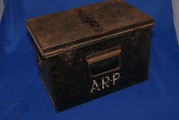 WW2 ARP tin first aid box