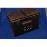 WW2 ARP tin first aid box