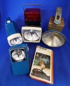 Group lot of various Vintage Torches Lanterns