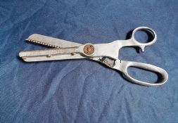 Vintage Industrial Pinking Shears.